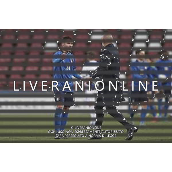 ITALIA U21 - BOSNIA ERZEGOVINA U21 gara di Qualificazione per l\'europeo under 21 2023 29/03/2022 - nella foto: Esultanza finale italia ©Claudio Zamagni/Agenzia Aldo Liverani /AGENZIA ALDO LIVERANI SAS