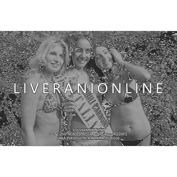 RETROSPETTIVA ANNA KANAKIS ATTRICE E MODELLA NELLA FOTO AL CONCORSO DI BELLEZZA MISS ITALIA NEL SETTEMBRE DEL 1977 ©Archivio Giovanni Liverani/AGENZIA ALDO LIVERANI SAS