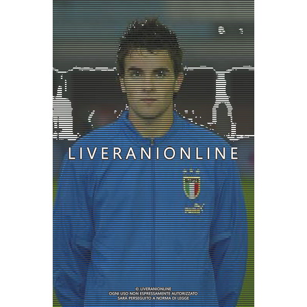 Rieti 11/10/2005 Italia-Moldova Under 21 nella foto: CIGARINI foto Bellini / Ag.Aldo Liverani