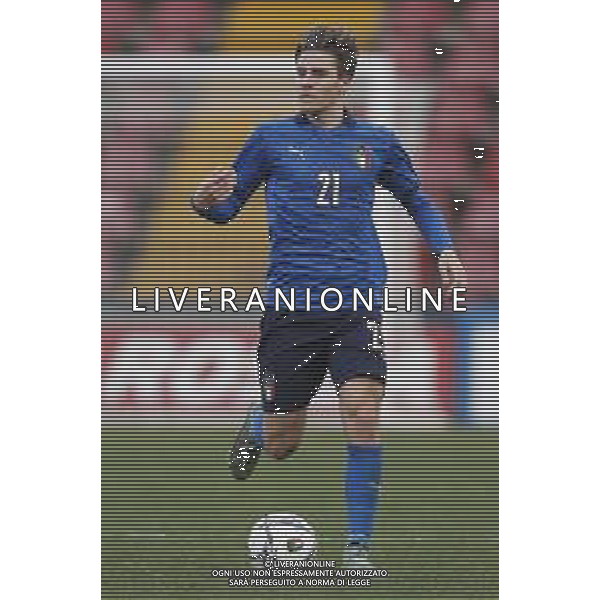 ITALIA U21 - BOSNIA ERZEGOVINA U21 gara di Qualificazione per l\'europeo under 21 2023 29/03/2022 - nella foto: Fagioli Nicolo\' (Italia) ©Claudio Zamagni/Agenzia Aldo Liverani