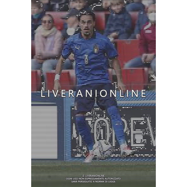 ITALIA U21 - BOSNIA ERZEGOVINA U21 gara di Qualificazione per l\'europeo under 21 2023 29/03/2022 - nella foto: Quaglia Giacomo (Italia) ©Claudio Zamagni/Agenzia Aldo Liverani