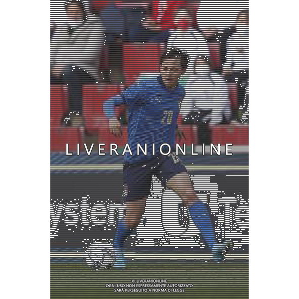 ITALIA U21 - BOSNIA ERZEGOVINA U21 gara di Qualificazione per l\'europeo under 21 2023 29/03/2022 - nella foto: Vignato Emanuel (Italia) ©Claudio Zamagni/Agenzia Aldo Liverani