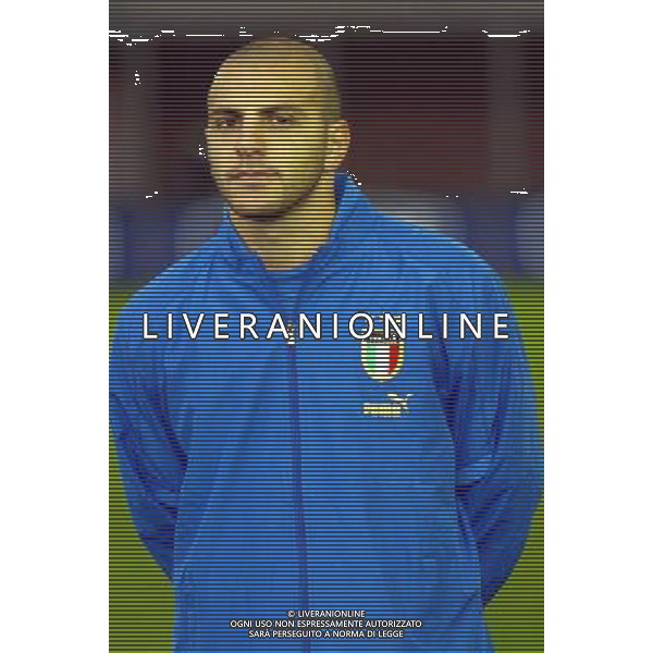 Rieti 11/10/2005 Italia-Moldova Under 21 nella foto: ROSINA foto Bellini / Ag.Aldo Liverani