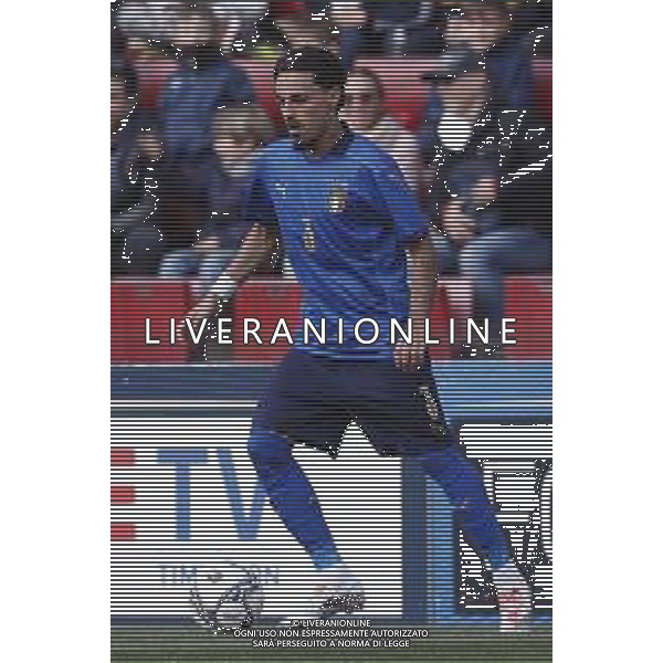 ITALIA U21 - BOSNIA ERZEGOVINA U21 gara di Qualificazione per l\'europeo under 21 2023 29/03/2022 - nella foto: Quaglia Giacomo (Italia) ©Claudio Zamagni/Agenzia Aldo Liverani