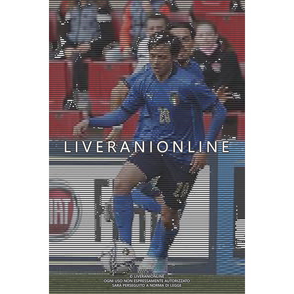 ITALIA U21 - BOSNIA ERZEGOVINA U21 gara di Qualificazione per l\'europeo under 21 2023 29/03/2022 - nella foto: Vignato Emanuel (Italia) ©Claudio Zamagni/Agenzia Aldo Liverani