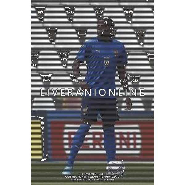 ITALIA U21 - BOSNIA ERZEGOVINA U21 gara di Qualificazione per l\'europeo under 21 2023 29/03/2022 - nella foto: Okoli Caleb(Italia) ©Claudio Zamagni/Agenzia Aldo Liverani