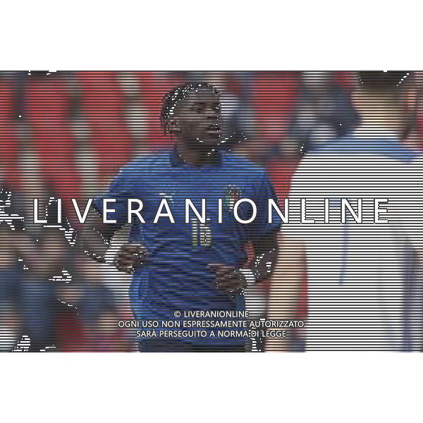 ITALIA U21 - BOSNIA ERZEGOVINA U21 gara di Qualificazione per l\'europeo under 21 2023 29/03/2022 - nella foto: Okoli Caleb(Italia) ©Claudio Zamagni/Agenzia Aldo Liverani