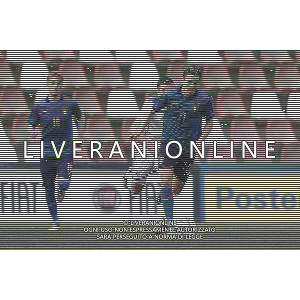 ITALIA U21 - BOSNIA ERZEGOVINA U21 gara di Qualificazione per l\'europeo under 21 2023 29/03/2022 - nella foto: Fagioli Nicolo\' (Italia) ©Claudio Zamagni/Agenzia Aldo Liverani