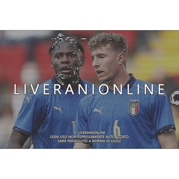 ITALIA U21 - BOSNIA ERZEGOVINA U21 gara di Qualificazione per l\'europeo under 21 2023 29/03/2022 - nella foto: Lovato Matteo(Italia) Okoli Caleb(Italia) ©Claudio Zamagni/Agenzia Aldo Liverani