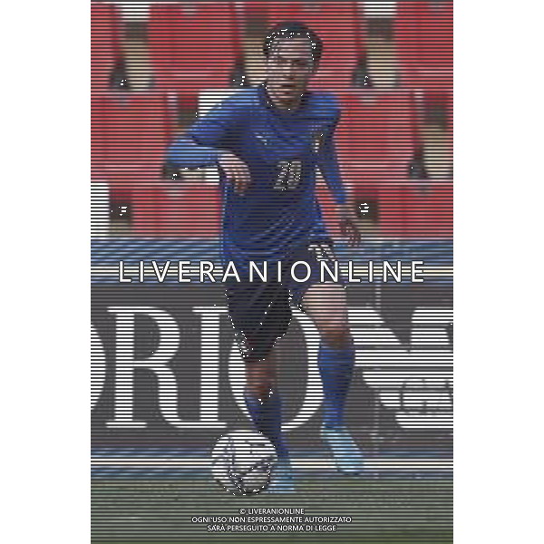 ITALIA U21 - BOSNIA ERZEGOVINA U21 gara di Qualificazione per l\'europeo under 21 2023 29/03/2022 - nella foto: Vignato Emanuel (Italia) ©Claudio Zamagni/Agenzia Aldo Liverani