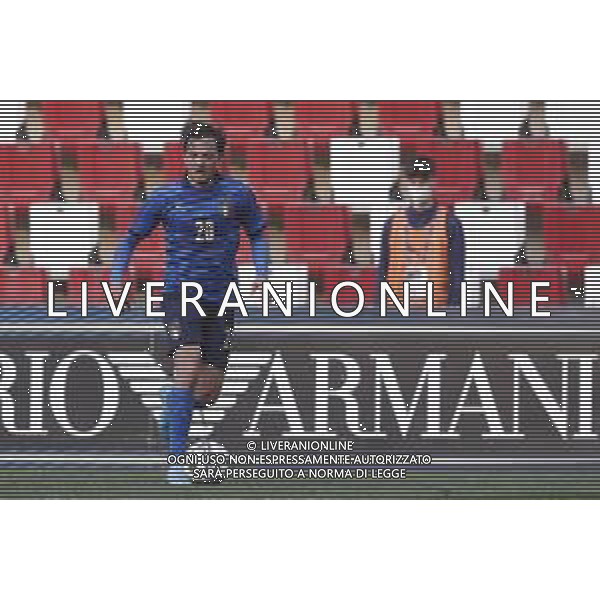 ITALIA U21 - BOSNIA ERZEGOVINA U21 gara di Qualificazione per l\'europeo under 21 2023 29/03/2022 - nella foto: Vignato Emanuel (Italia) ©Claudio Zamagni/Agenzia Aldo Liverani