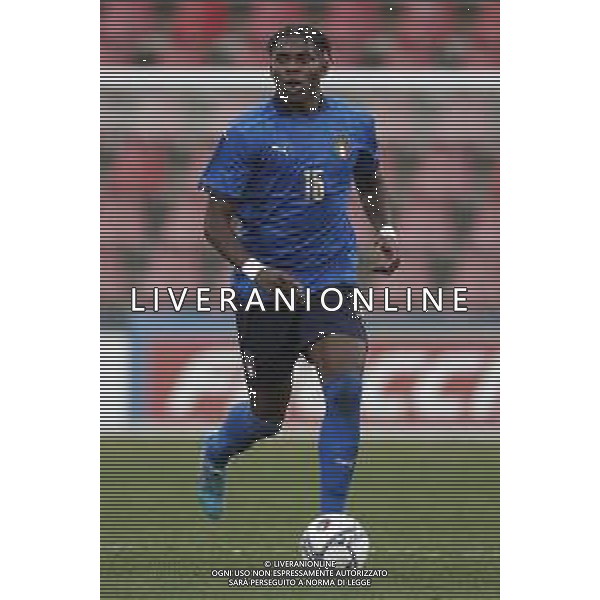 ITALIA U21 - BOSNIA ERZEGOVINA U21 gara di Qualificazione per l\'europeo under 21 2023 29/03/2022 - nella foto: Okoli Caleb(Italia) ©Claudio Zamagni/Agenzia Aldo Liverani