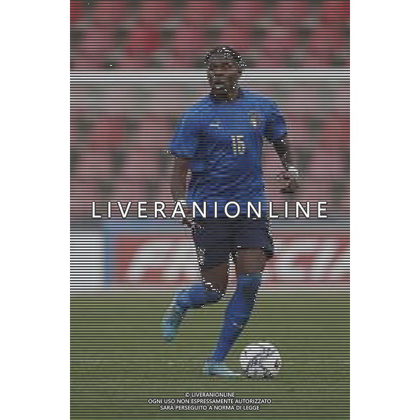 ITALIA U21 - BOSNIA ERZEGOVINA U21 gara di Qualificazione per l\'europeo under 21 2023 29/03/2022 - nella foto: Okoli Caleb(Italia) ©Claudio Zamagni/Agenzia Aldo Liverani