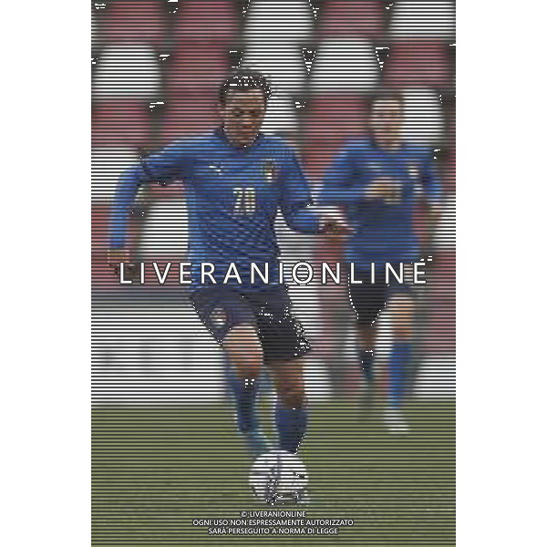 ITALIA U21 - BOSNIA ERZEGOVINA U21 gara di Qualificazione per l\'europeo under 21 2023 29/03/2022 - nella foto: Fagioli Nicolo\' (Italia) ©Claudio Zamagni/Agenzia Aldo Liverani