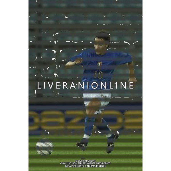 Rieti 11/10/2005 Italia-Moldova Under 21 nella foto: CIGARINI foto Bellini / Ag.Aldo Liverani