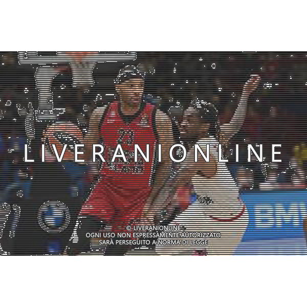 © TVRG Malcolm Delaney (Olimpia Milano) e Paris Lee (Monaco) AX Armani Exchange Milano vs Monaco Turkish Airlines EuroLeague - 33a giornata regular season Assago (MI) 31-03-2022 Mediolanum Forum foto Roberto Garavaglia/ag. Aldo Liverani sas