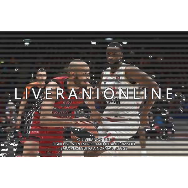 © TVRG Shavon Shields (Olimpia Milano) e Alpha Diallo (Monaco) AX Armani Exchange Milano vs Monaco Turkish Airlines EuroLeague - 33a giornata regular season Assago (MI) 31-03-2022 Mediolanum Forum foto Roberto Garavaglia/ag. Aldo Liverani sas