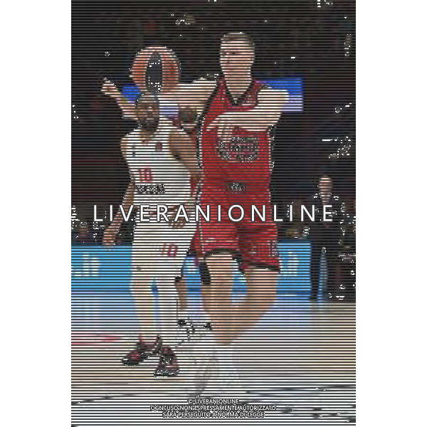 ¬© TVRG Kaleb Tarczewski (Olimpia Milano) AX Armani Exchange Milano vs Monaco Turkish Airlines EuroLeague - 33a giornata regular season Assago (MI) 31-03-2022 Mediolanum Forum foto Roberto Garavaglia/ag. Aldo Liverani sas/AGENZIA ALDO LIVERANI SAS