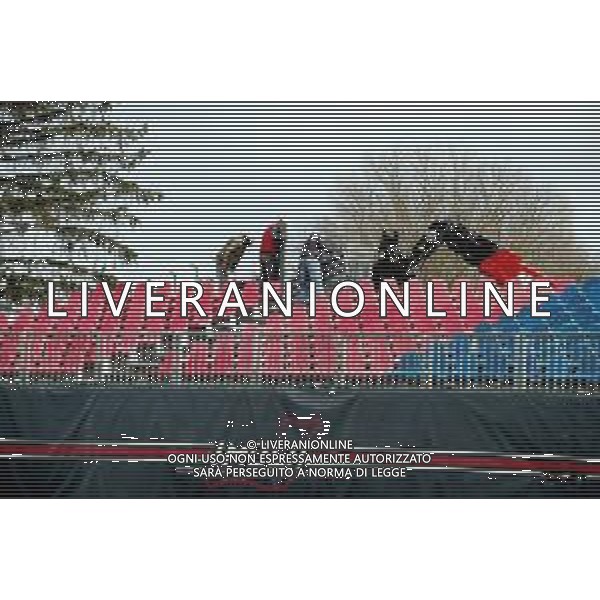 IMOLA 01 04 2022 AUTODROMO ENZO E DINO FERRARI NELLA FOTO TRIBUNA ALLA VARIANTE ALTA (CURVA GRESINI)PER LA FORMULA 1 FOTO GIANNI SANNA-AG ALDO LIVERANI SAS