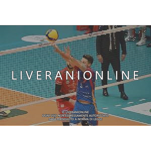 ¬© TVRG Santiago Orduna (Monza) Vero Volley Monza vs Cucine Lube Civitanova SuperLega Credem Banca - gara 2 quarti di finale playoff Monza 02-04-2022 Arena di Monza foto Roberto Garavaglia/ag. Aldo Liverani sas/AGENZIA ALDO LIVERANI SAS