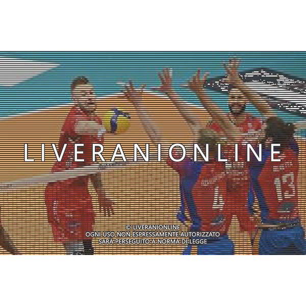 © TVRG Ivan Zaytsev (Civitanova) Vero Volley Monza vs Cucine Lube Civitanova SuperLega Credem Banca - gara 2 quarti di finale playoff Monza 02-04-2022 Arena di Monza foto Roberto Garavaglia/ag. Aldo Liverani sas