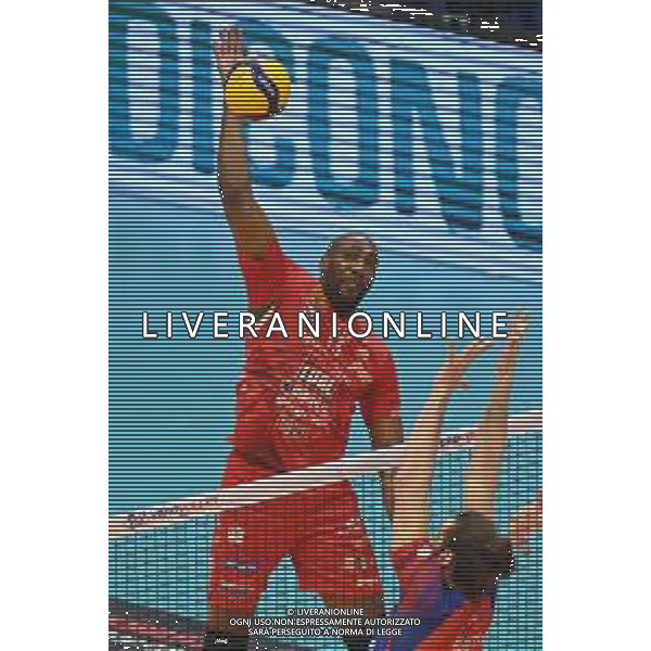 © TVRG Robertlandy Simon (Civitanova) Vero Volley Monza vs Cucine Lube Civitanova SuperLega Credem Banca - gara 2 quarti di finale playoff Monza 02-04-2022 Arena di Monza foto Roberto Garavaglia/ag. Aldo Liverani sas