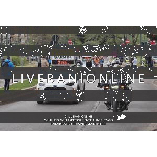 Savino Paolella/LMedia - Milano Marathon 2022 - Marathon April 03 2022 - Milano Milano, Italy Milano Marathon 2022 Photo showing: Milano Marathon 2022 @Savino Paolella/LiveMedia AG ALDO LIVERANI SAS