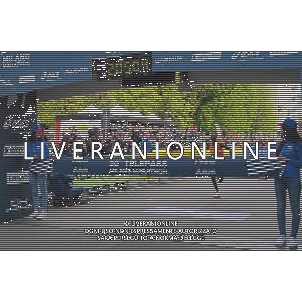 Savino Paolella/LMedia - Milano Marathon 2022 - Marathon April 03 2022 - Milano Milano, Italy Milano Marathon 2022 Photo showing: Kipruto wins the Milano Marathon 2022 with 2:05:05 @Savino Paolella/LiveMedia