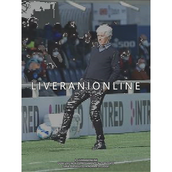 Gian Piero Gasperini allenatore Atalanta Atalanta vs Napoli Campionato Serie A TIM - 31a giornata Bergamo 03-04-2022 Gewiss Stadium - Stadio Atleti Azzurri d\'Italia foto Roberto Garavaglia/ag. Aldo Liverani sas
