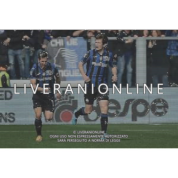 Marten de Roon (Atalanta) DX esulta dopo il gol dell\'1 a 2 Atalanta vs Napoli Campionato Serie A TIM - 31a giornata Bergamo 03-04-2022 Gewiss Stadium - Stadio Atleti Azzurri d\'Italia foto Roberto Garavaglia/ag. Aldo Liverani sas