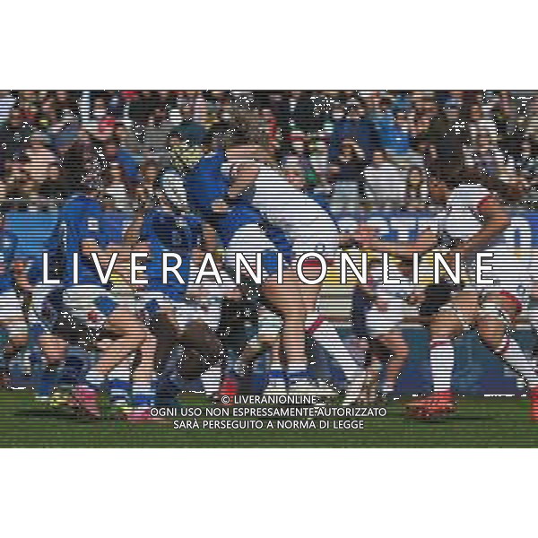 Alessio Tarpini/LMedia - Women Six Nations 2022 - Italy vs England - Rugby Six Nations match April 03 2022 - Sergio Lanfranchi stadium Parma, Italy Women Six Nations 2022 - Italy vs England Photo showing: ellie kildunne (england) and beatrice rigoni (italy) @Alessio Tarpini/LiveMedia AG ALDO LIVERANI SAS