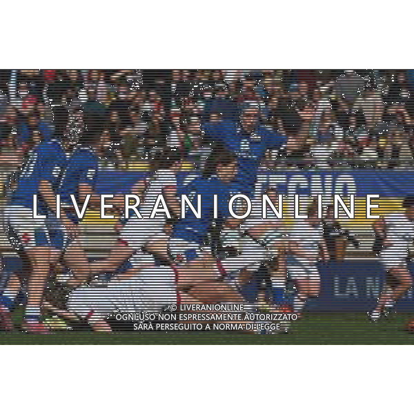 Alessio Tarpini/LMedia - Women Six Nations 2022 - Italy vs England - Rugby Six Nations match April 03 2022 - Sergio Lanfranchi stadium Parma, Italy Women Six Nations 2022 - Italy vs England Photo showing: sofia stefan (italy) @Alessio Tarpini/LiveMedia AG ALDO LIVERANI SAS