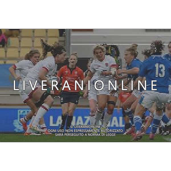Alessio Tarpini/LMedia - Women Six Nations 2022 - Italy vs England - Rugby Six Nations match April 03 2022 - Sergio Lanfranchi stadium Parma, Italy Women Six Nations 2022 - Italy vs England Photo showing: helena rowland (england) @Alessio Tarpini/LiveMedia AG ALDO LIVERANI SAS