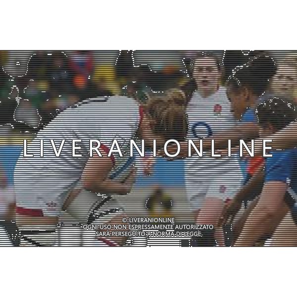 Alessio Tarpini/LMedia - Women Six Nations 2022 - Italy vs England - Rugby Six Nations match April 03 2022 - Sergio Lanfranchi stadium Parma, Italy Women Six Nations 2022 - Italy vs England Photo showing: sarah hunter )england) @Alessio Tarpini/LiveMedia AG ALDO LIVERANI SAS