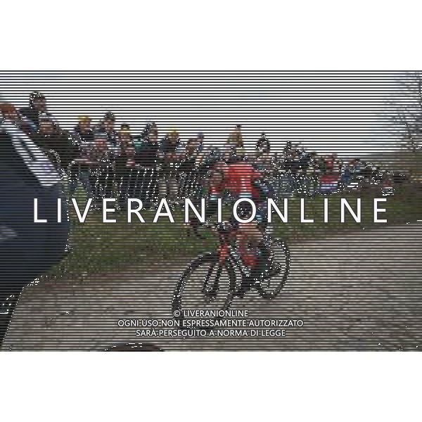03-04-2022 Tour Des Flandres; 2022, Bahrain - Victorious; Wright, Fred; Koppenberg; FOTO STEFANO SIROTTI-AG ALDO LIVERANI SAS