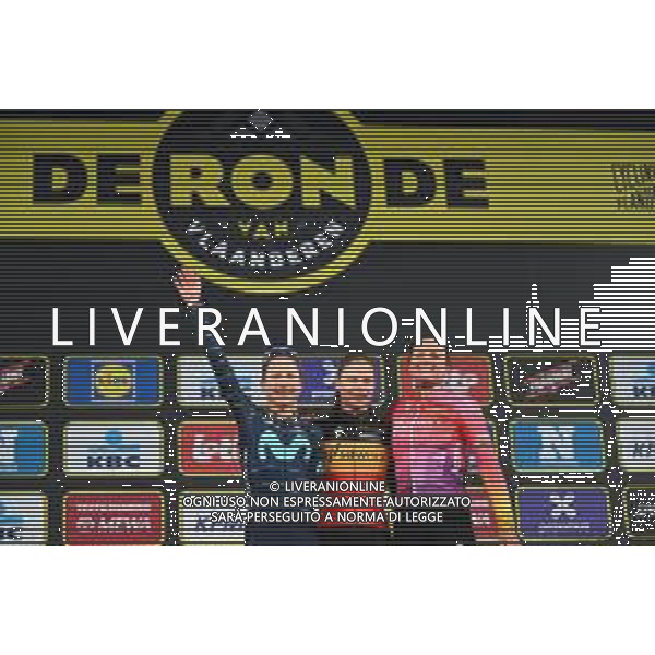03-04-2022 Tour Des Flandres Women; 2022, Sd - Worx; 2022, Movistar Women; Kopecky, Lotte; Van Vleuten, Annemiek; Van Den Broeck Black, Chantal; Oudenaarde; FOTO STEFANO SIROTTI-AG ALDO LIVERANI SAS