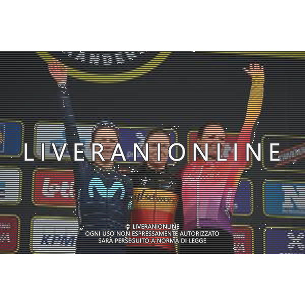 03-04-2022 Tour Des Flandres Women; 2022, Sd - Worx; 2022, Movistar Women; Kopecky, Lotte; Van Vleuten, Annemiek; Van Den Broeck Black, Chantal; Oudenaarde; FOTO STEFANO SIROTTI-AG ALDO LIVERANI SAS