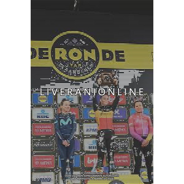 03-04-2022 Tour Des Flandres Women; 2022, Sd - Worx; 2022, Movistar Women; Kopecky, Lotte; Van Vleuten, Annemiek; Van Den Broeck Black, Chantal; Oudenaarde; FOTO STEFANO SIROTTI-AG ALDO LIVERANI SAS