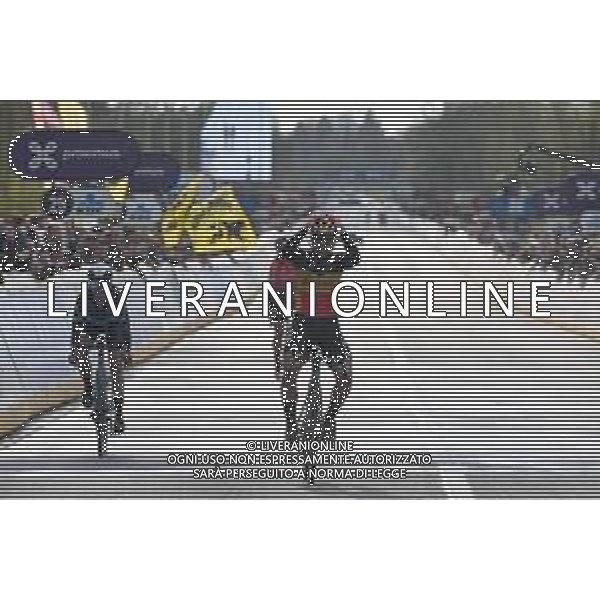 03-04-2022 Tour Des Flandres Women; 2022, Sd - Worx; 2022, Movistar Women; Kopecky, Lotte; Van Vleuten, Annemiek; Oudenaarde; FOTO STEFANO SIROTTI-AG ALDO LIVERANI SAS