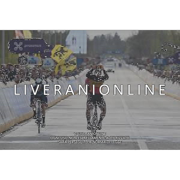 03-04-2022 Tour Des Flandres Women; 2022, Sd - Worx; 2022, Movistar Women; Kopecky, Lotte; Van Vleuten, Annemiek; Oudenaarde; FOTO STEFANO SIROTTI-AG ALDO LIVERANI SAS