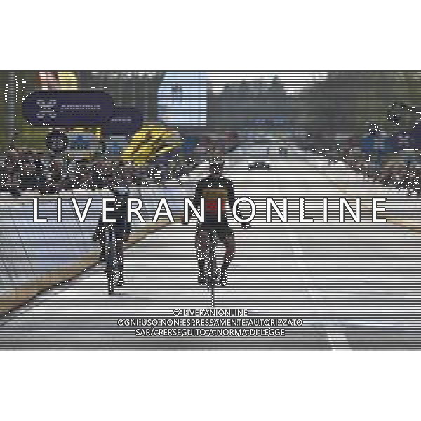 03-04-2022 Tour Des Flandres Women; 2022, Sd - Worx; 2022, Movistar Women; Kopecky, Lotte; Van Vleuten, Annemiek; Oudenaarde; FOTO STEFANO SIROTTI-AG ALDO LIVERANI SAS