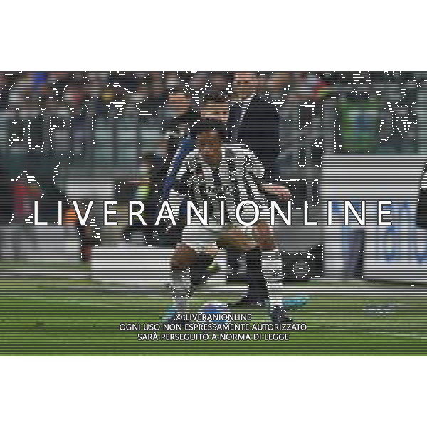 Torino 03.04.2022 Stadio Allianz Stadium ©Alessandro Falzone/Agenzia Aldo Liverani Juventus vs Inter Serie A Tim 2021/2022 Nella foto : CUADRADO-PERISIC