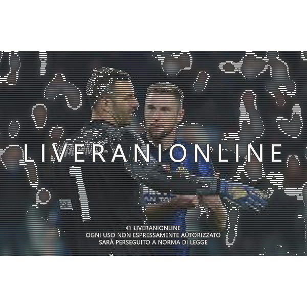 Torino 03.04.2022 Stadio Allianz Stadium ©Alessandro Falzone/Agenzia Aldo Liverani Juventus vs Inter Serie A Tim 2021/2022 Nella foto : SAMIR HANDANOVIC-SKRINIAR