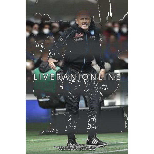 Luciano Spalletti allenatore Napoli Atalanta vs Napoli Campionato Serie A TIM - 31a giornata Bergamo 03-04-2022 Gewiss Stadium - Stadio Atleti Azzurri d\'Italia foto Roberto Garavaglia/ag. Aldo Liverani sas