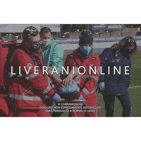 03-04-2022 VITERBO-CAMPIONATO DI LEGA PRO VITERBESE-REGGIANA NELLA FOTO INFORTUNIO DI ANDREA ARRIGHINI AG ALDO LIVERANI SAS