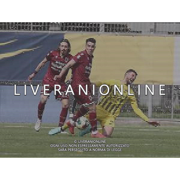 03-04-2022 VITERBO-CAMPIONATO DI LEGA PRO VITERBESE-REGGIANA NELLA FOTO SONNY D\'ANGELO, CIGARINI LUCA E VOLPICELLI EMILIO AG ALDO LIVERANI SAS