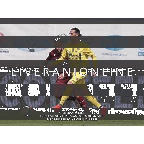 03-04-2022 VITERBO-CAMPIONATO DI LEGA PRO VITERBESE-REGGIANA NELLA FOTO CONTESSA SERGIO E DANIEL SEMENZATO AG ALDO LIVERANI SAS