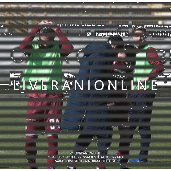 03-04-2022 VITERBO-CAMPIONATO DI LEGA PRO VITERBESE-REGGIANA NELLA FOTO DELUSIONE LANINI ERIC AG ALDO LIVERANI SAS