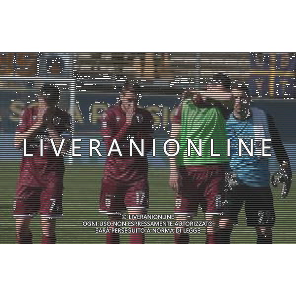 03-04-2022 VITERBO-CAMPIONATO DI LEGA PRO VITERBESE-REGGIANA NELLA FOTO DELUSIONE ALESSIO LUCIANI, ROSAFIO MARCO, CASIGLIANO AGOSTINO E VENTURI GIACOMO AG ALDO LIVERANI SAS