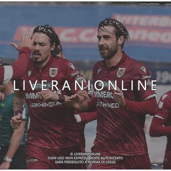 03-04-2022 VITERBO CAMPIONATO DI LEGA PRO VITERBESE-REGGIANA NELLA FOTO ESULTANZA DOPO GOL ZAMPARO LUCA AG ALDO LIVERANI SAS